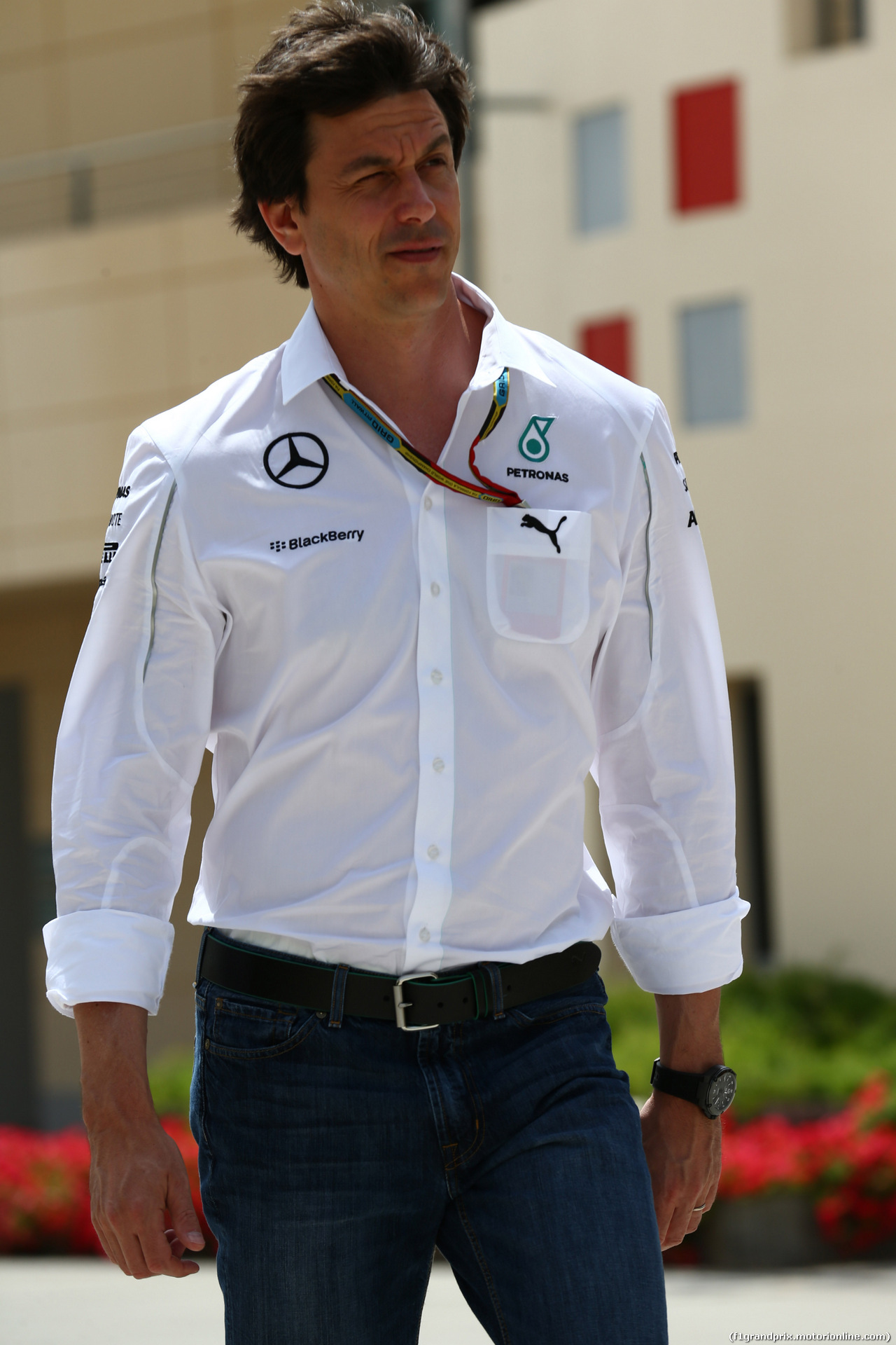 GP BAHRAIN, 04.04.2014- Toto Wolff (AUT) Sporting Director Mercedes-Benztw