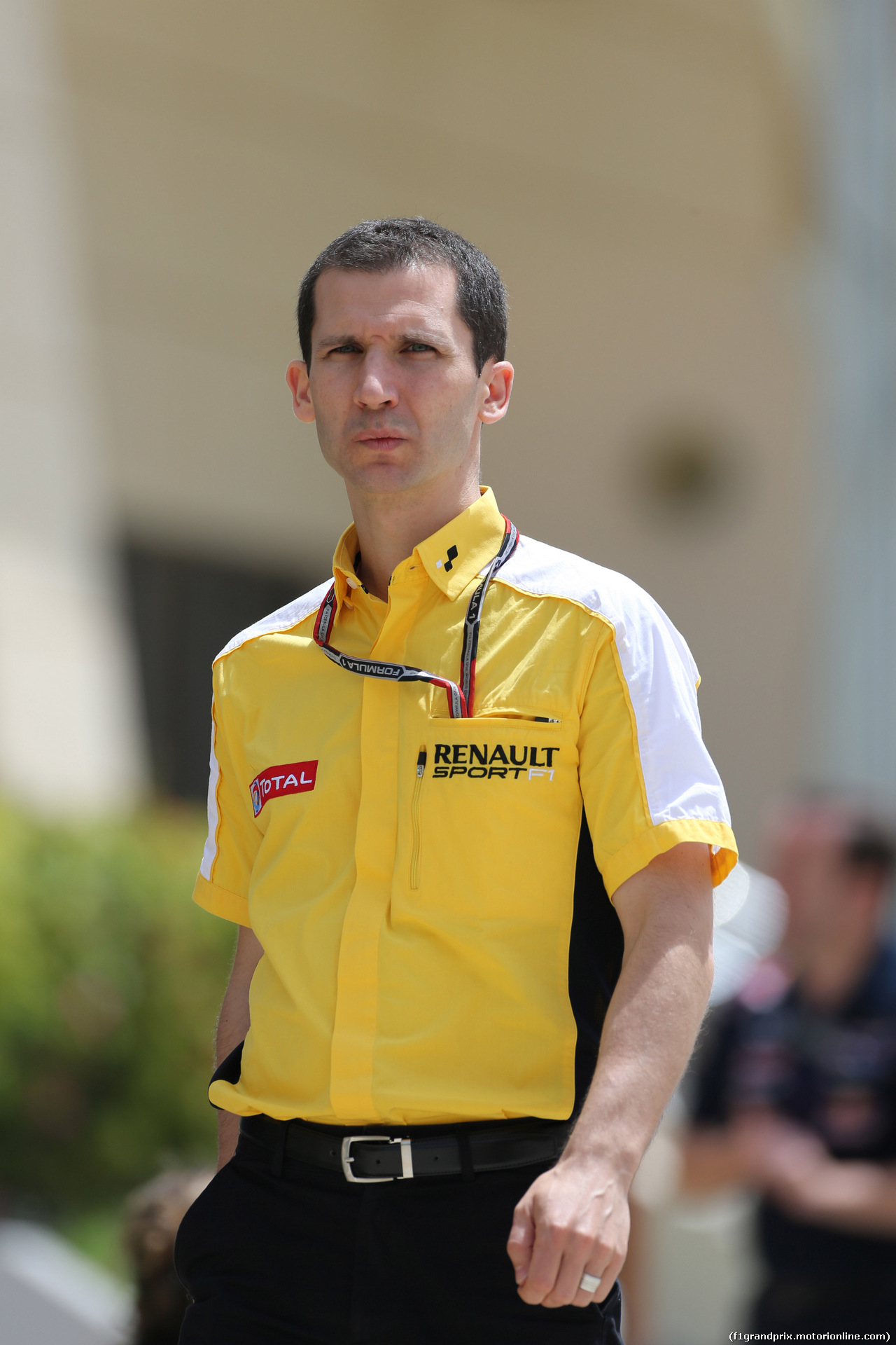 GP BAHRAIN, 04.04.2014- Remi Taffin (FRA) Renault Sport F1 Head of track operations