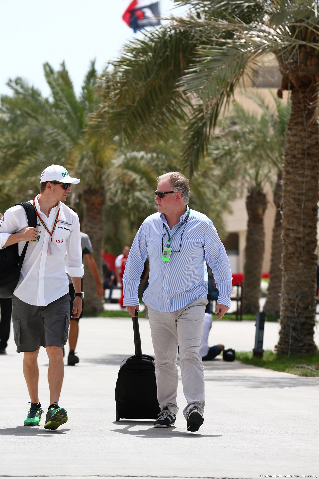 GP BAHRAIN, 04.04.2014- Nico Hulkenberg (GER) Sahara Force India VJM07