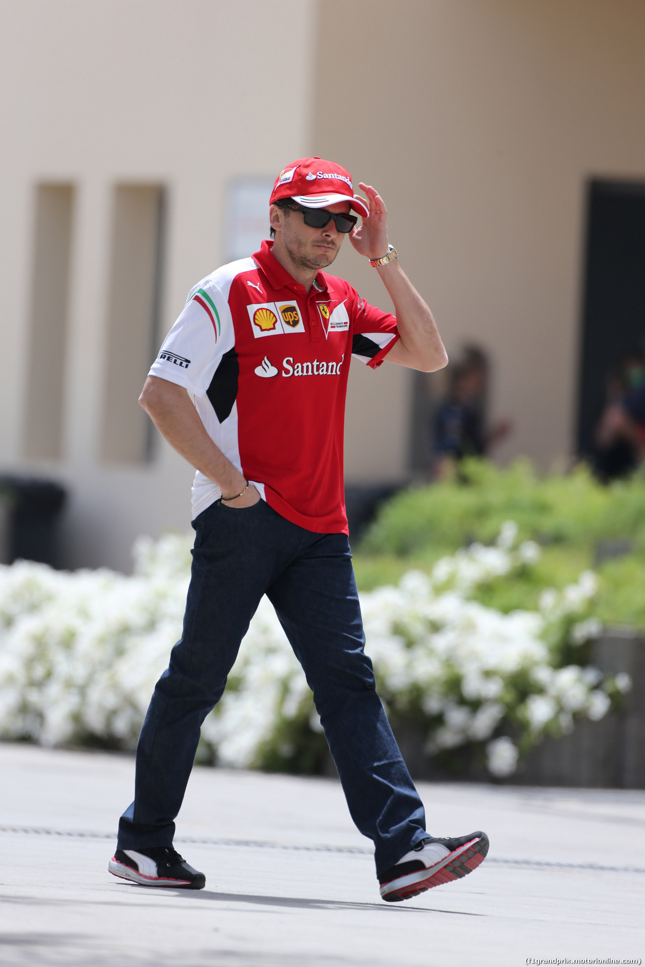 GP BAHRAIN, 04.04.2014- Giancarlo Fisichella (ITA) Ferrari