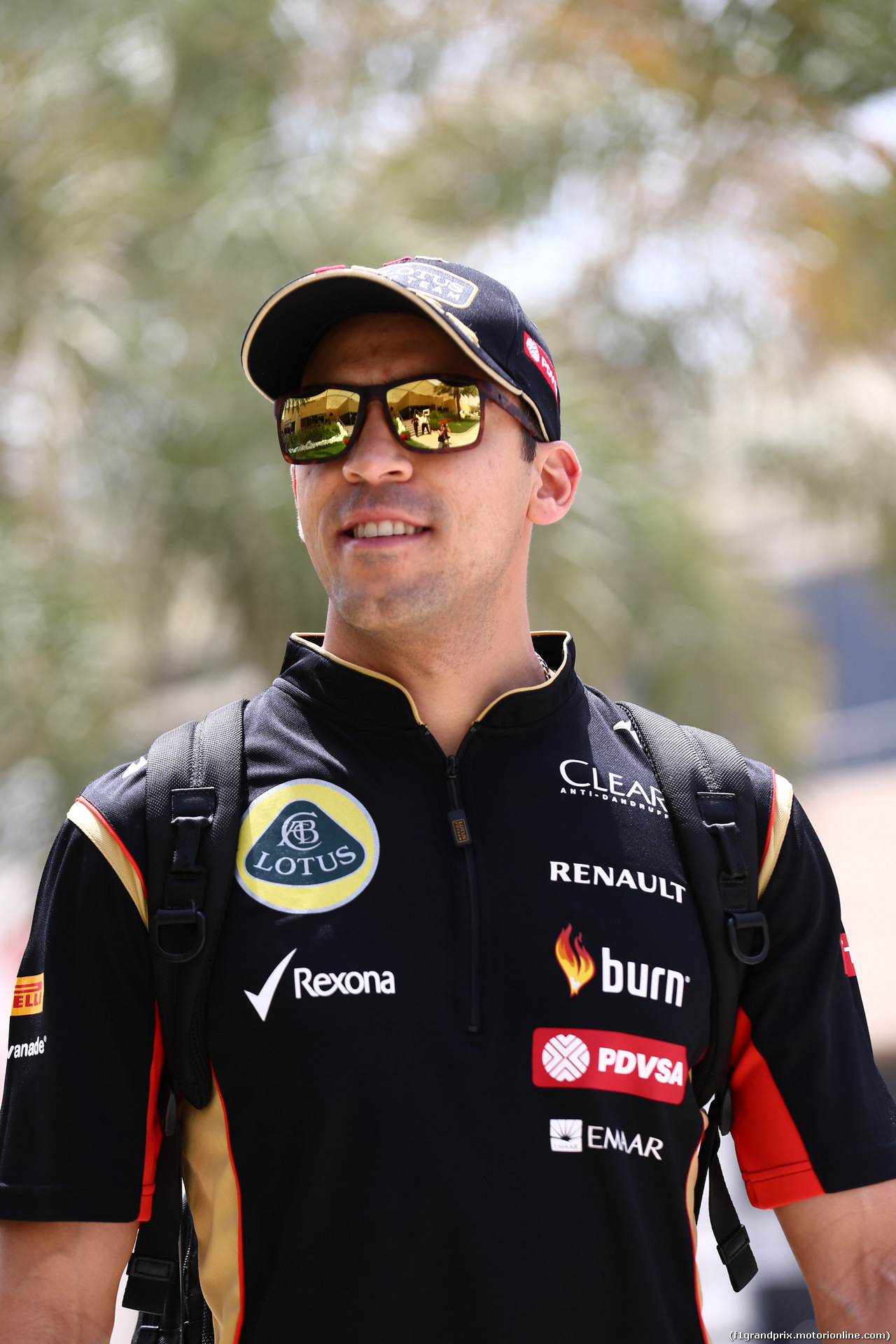 GP BAHRAIN, 04.04.2014- Pastor Maldonado (VEN) Lotus F1 Team, E22