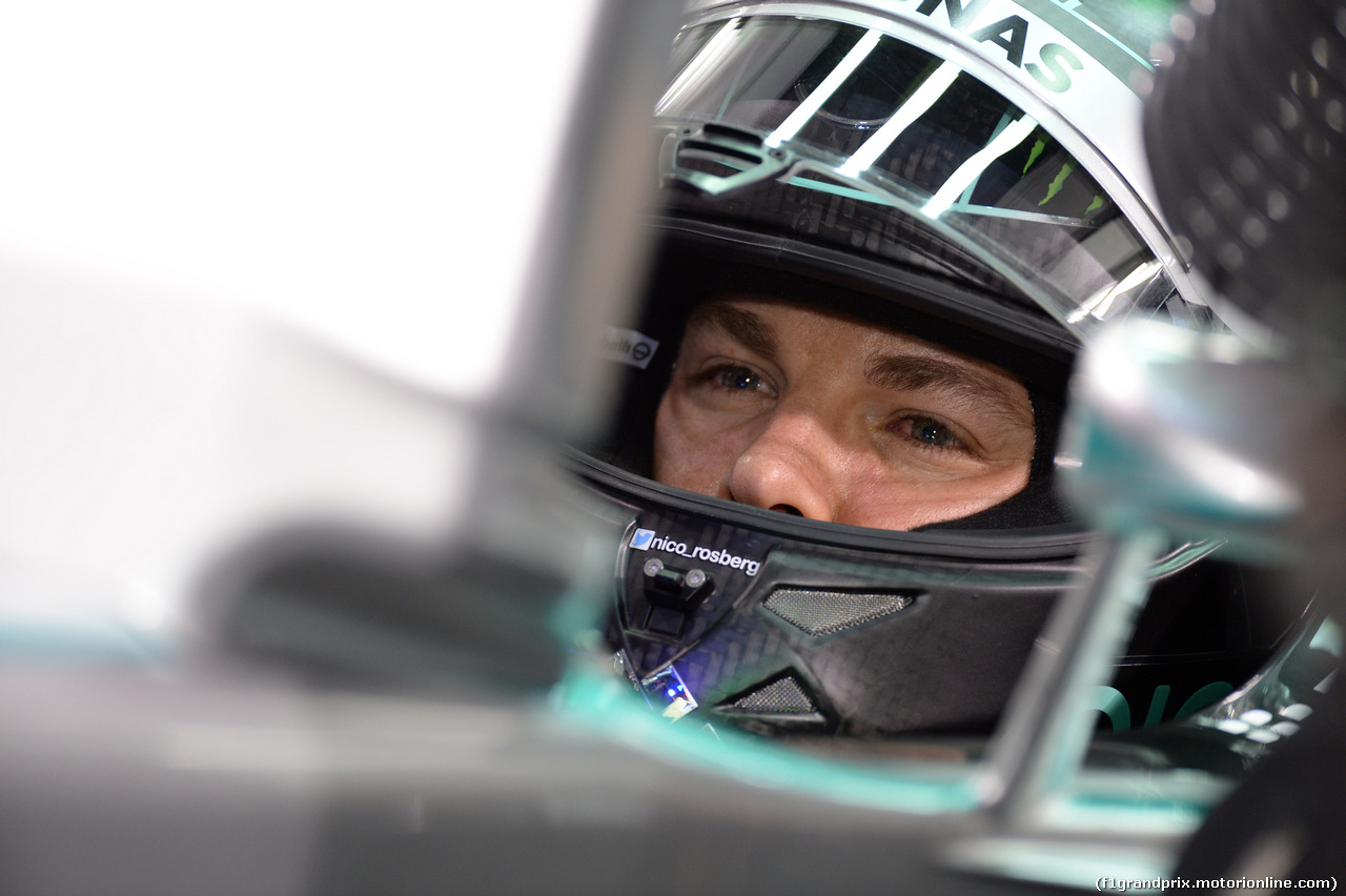 GP BAHRAIN, 04.04.2014- Prove Libere 2, Nico Rosberg (GER) Mercedes AMG F1 W05