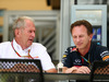 GP BAHRAIN, 04.04.2014- Helmut Marko (AUT), Red Bull Racing, Red Bull Advisor e Christian Horner (GBR), Red Bull Racing, Sporting Director