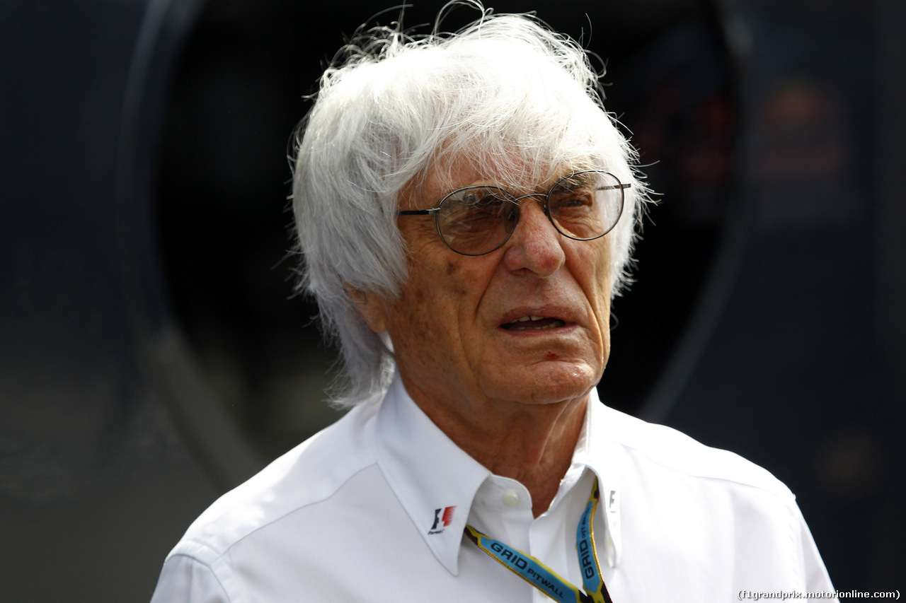 GP BELGIO, 24.08.2014- Bernie Ecclestone (GBR), President e CEO of FOM