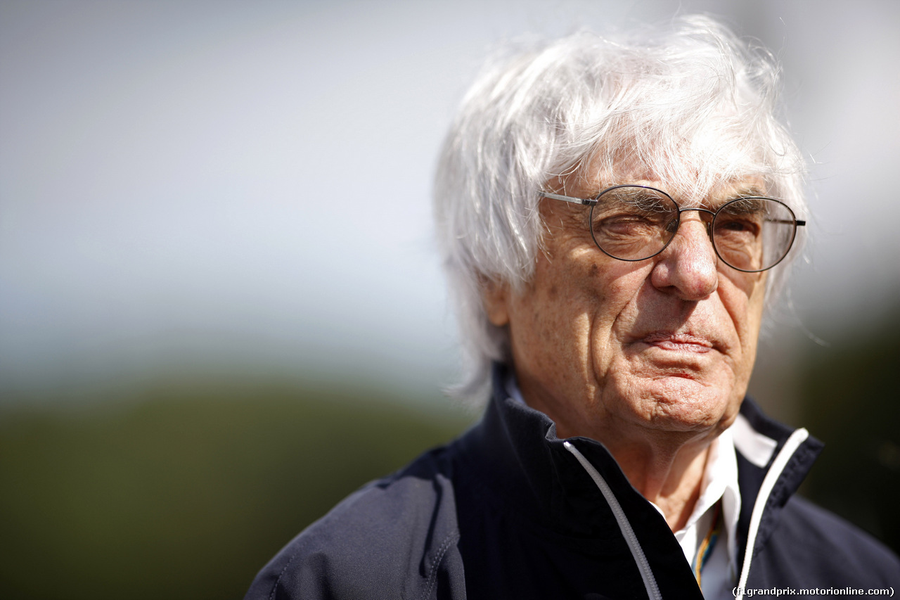 GP BELGIO, 24.08.2014- Bernie Ecclestone (GBR), President e CEO of FOM