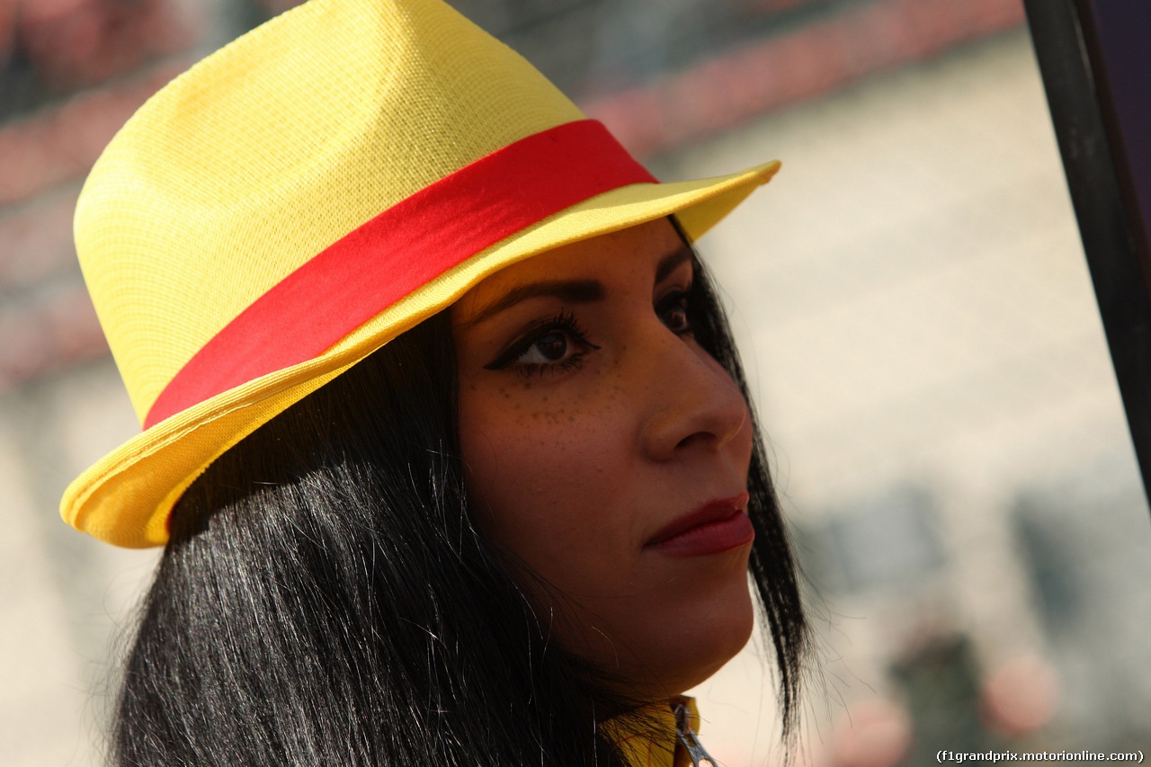 GP BELGIO, 24.08.2014- griglia Ragazza