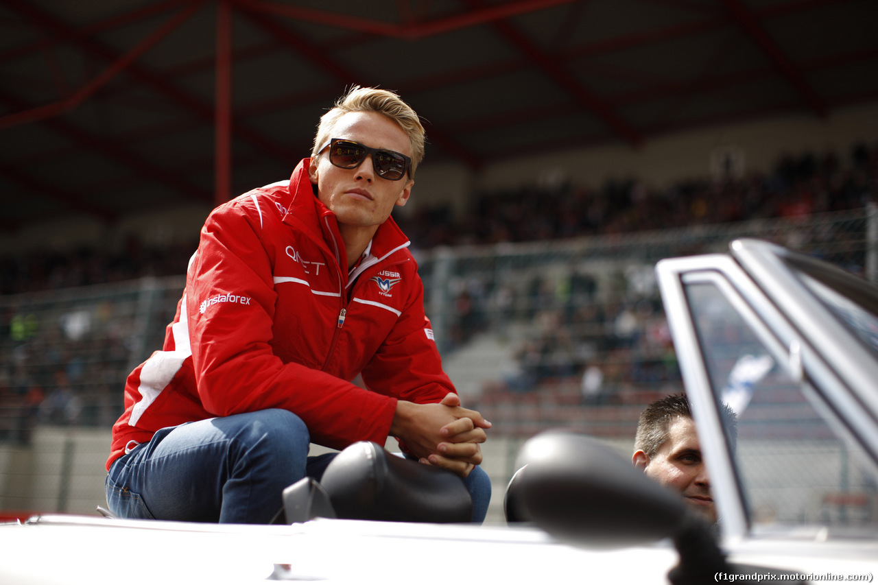 GP BELGIO, 24.08.2014- Max Chilton (GBR), Marussia F1 Team MR03