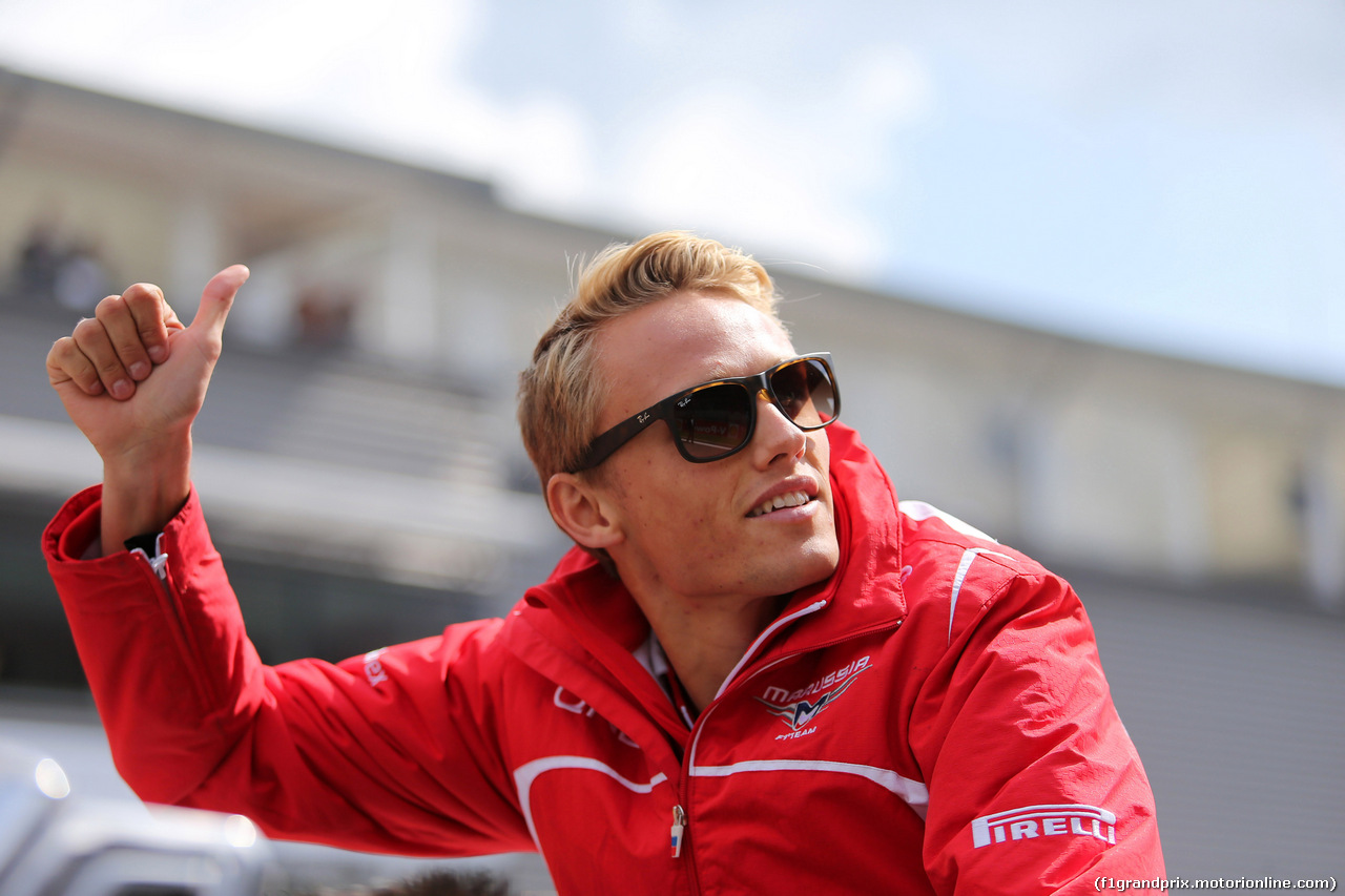 GP BELGIO, 24.08.2014- Max Chilton (GBR), Marussia F1 Team MR03