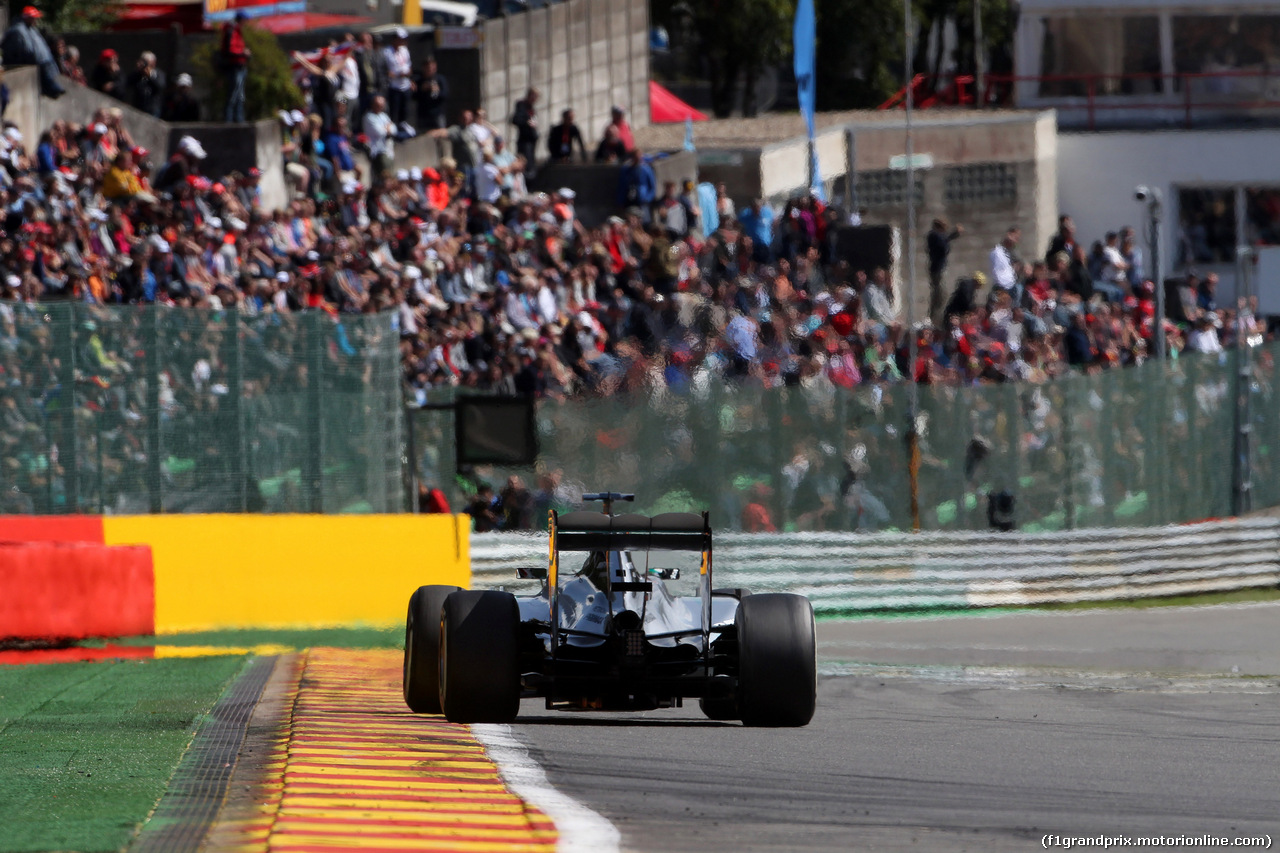 GP BELGIO, 24.08.2014- Gara, Lewis Hamilton (GBR) Mercedes AMG F1 W05