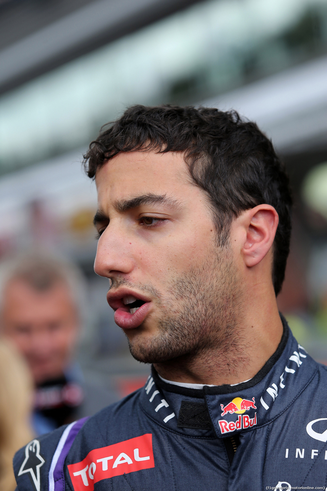 GP BELGIO, 24.08.2014- Gara, Daniel Ricciardo (AUS) Red Bull Racing RB10