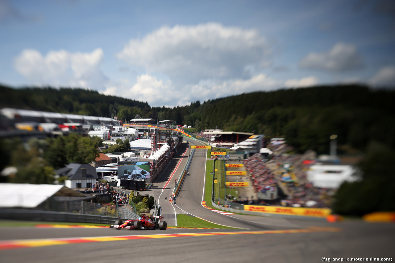 GP BELGIO, 24.08.2014- Gara, Fernando Alonso (ESP) Ferrari F14-T
