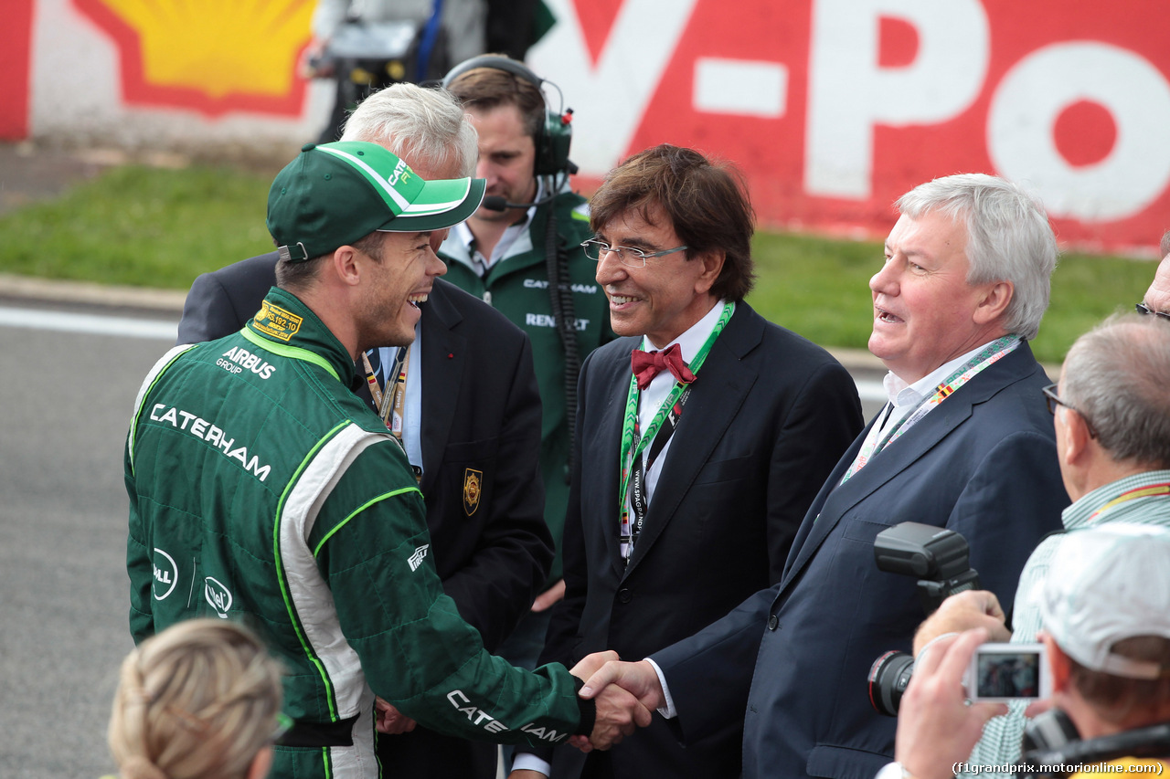GP BELGIO, 24.08.2014- Gara, Andre Lotterer (GER), Caterham F1 Team