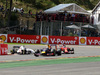 GP BELGIO, 24.08.2014- Gara, Sebastian Vettel (GER) Red Bull Racing RB10 davanti a Fernando Alonso (ESP) Ferrari F14-T