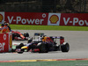 GP BELGIO, 24.08.2014- Gara, Sebastian Vettel (GER) Red Bull Racing RB10 davanti a Valtteri Bottas (FIN) Williams F1 Team FW36