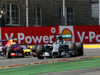 GP BELGIO, 24.08.2014- Gara, Nico Rosberg (GER) Mercedes AMG F1 W05 davanti a Sebastian Vettel (GER) Red Bull Racing RB10