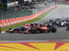 GP BELGIO, 24.08.2014- Gara, Start of the race, Fernando Alonso (ESP) Ferrari F14-T e Daniel Ricciardo (AUS) Red Bull Racing RB10