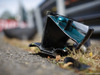 GP BELGIO, 24.08.2014- Gara, Damaged Mercedes AMG F1 W05 front wing debris of Nico Rosberg (GER) Mercedes AMG F1