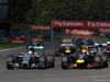 GP BELGIO, 24.08.2014- Gara, Lewis Hamilton (GBR) Mercedes AMG F1 W05 e Sebastian Vettel (GER) Red Bull Racing RB10