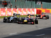 GP BELGIO, 24.08.2014-Gara, Kevin Magnussen (DEN) McLaren Mercedes MP4-29 e Sebastian Vettel (GER) Red Bull Racing RB10
