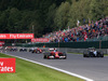 GP BELGIO, 24.08.2014-Gara, Fernando Alonso (ESP) Ferrari F14-T e Kevin Magnussen (DEN) McLaren Mercedes MP4-29