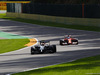 GP BELGIO, 24.08.2014- Gara, Kevin Magnussen (DEN) McLaren Mercedes MP4-29 e Fernando Alonso (ESP) Ferrari F14-T