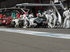 GP BELGIO, 24.08.2014- Gara, Pit stop, Nico Rosberg (GER) Mercedes AMG F1 W05