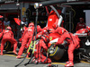 GP BELGIO, 24.08.2014- Gara, Pit stop, Fernando Alonso (ESP) Ferrari F14-T