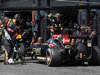 GP BELGIO, 24.08.2014- Gara, Pit stop, Romain Grosjean (FRA) Lotus F1 Team E22