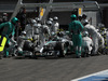 GP BELGIO, 24.08.2014- Gara, Pit stop, Nico Rosberg (GER) Mercedes AMG F1 W05
