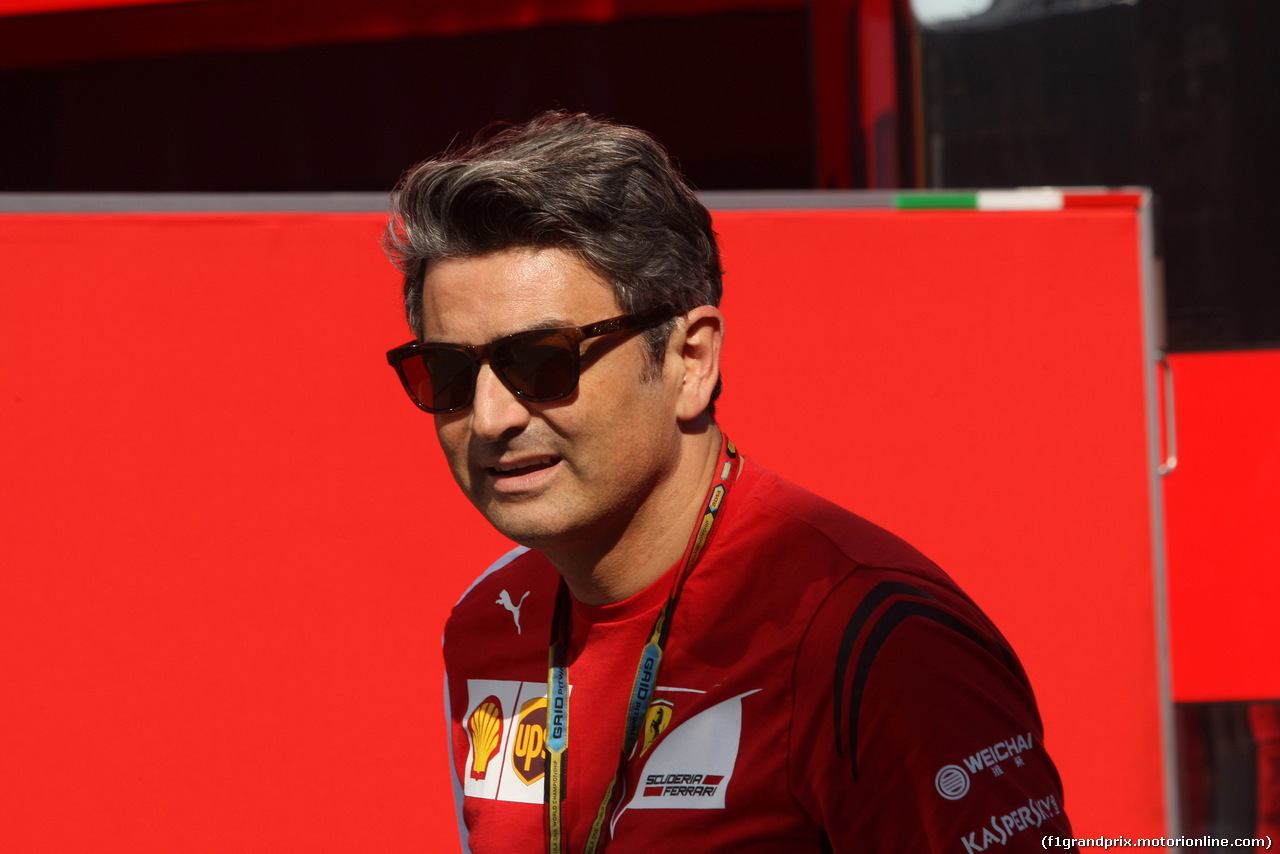 GP BELGIO, 24.07.2014- Marco Mattiacci (ITA) Team Principal, Ferrari