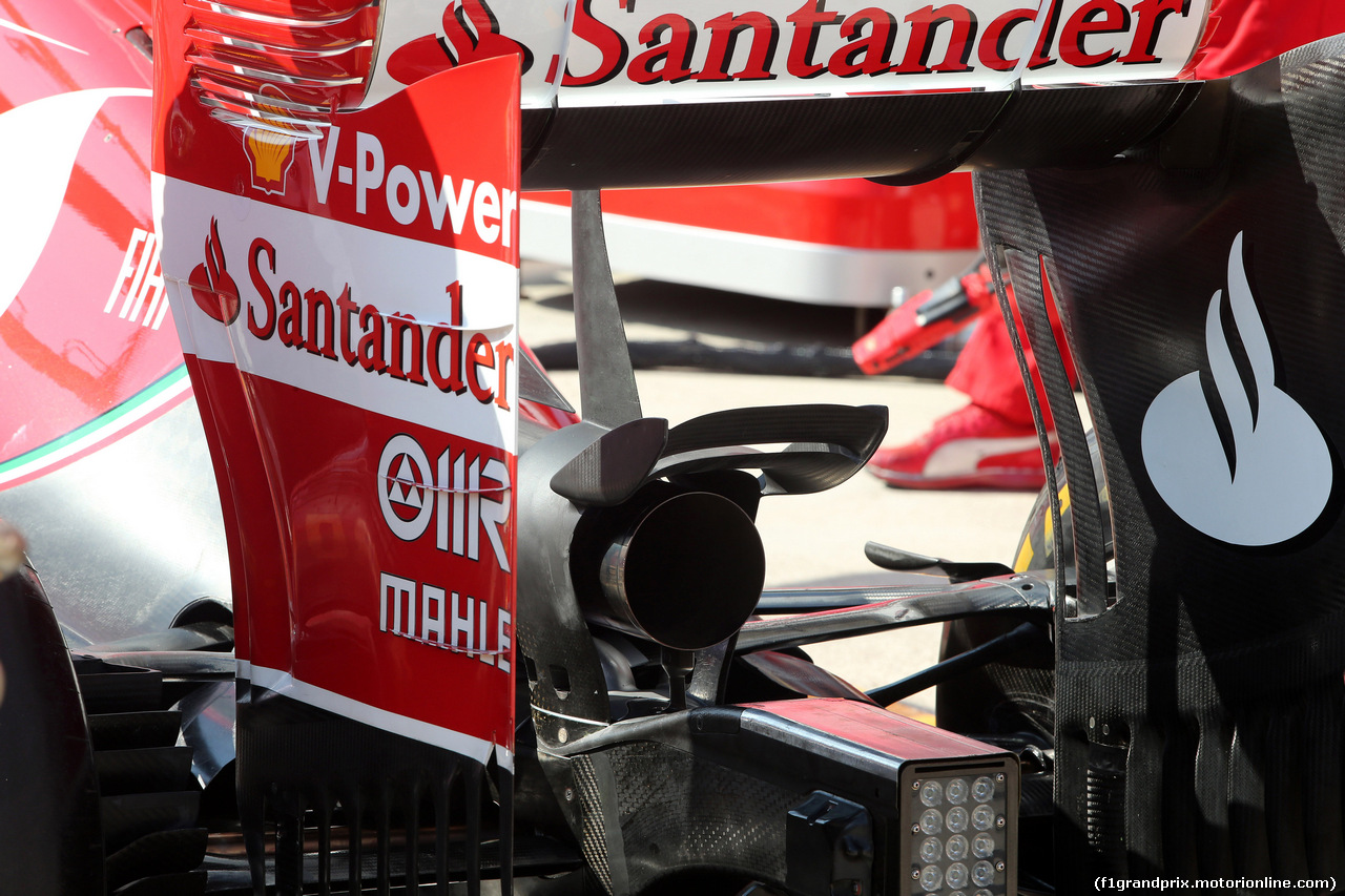 GP BELGIO, 24.07.2014- Ferrari F14-T, detail