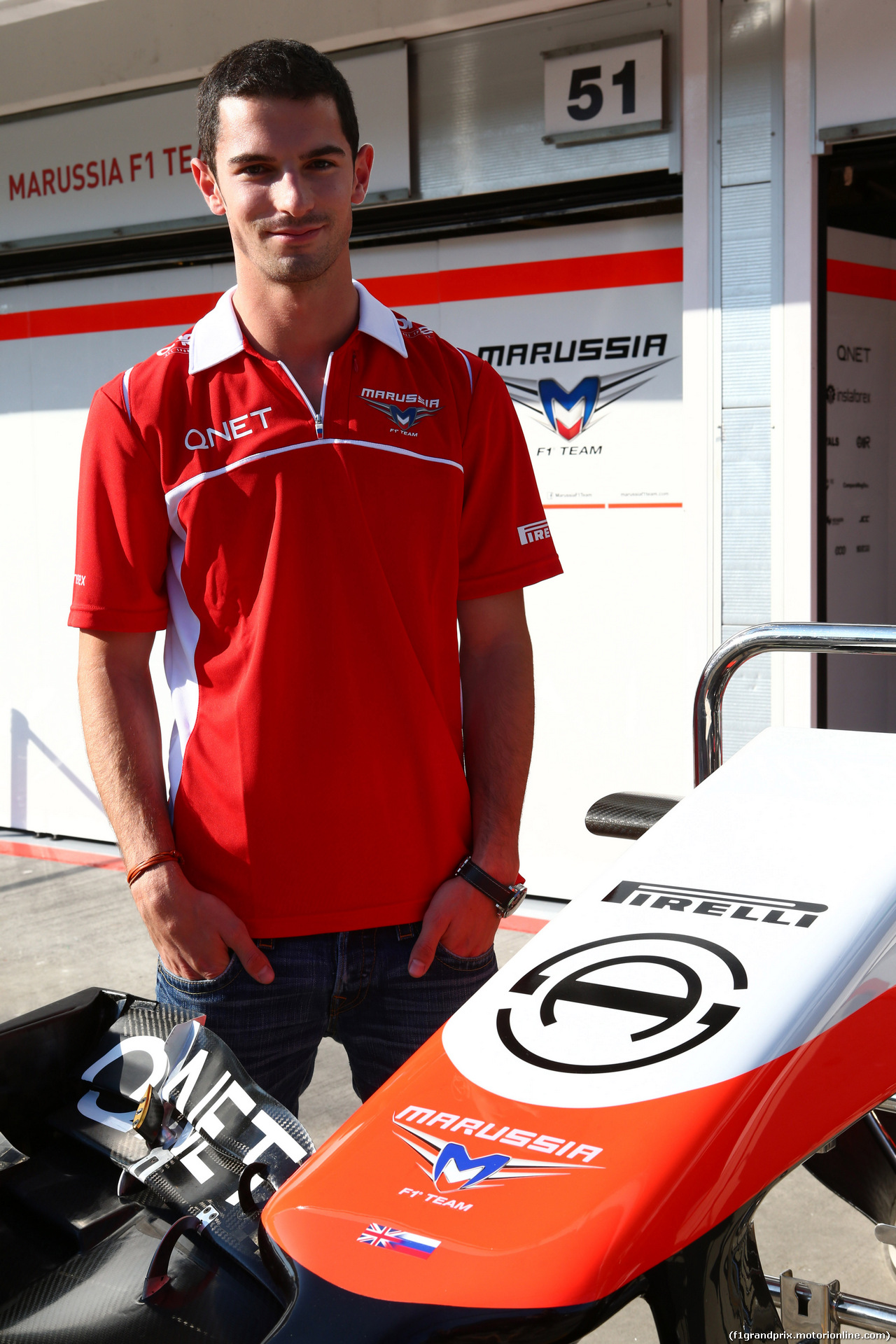 GP BELGIO, 24.07.2014- Alexander Rossi (USA), Marussia