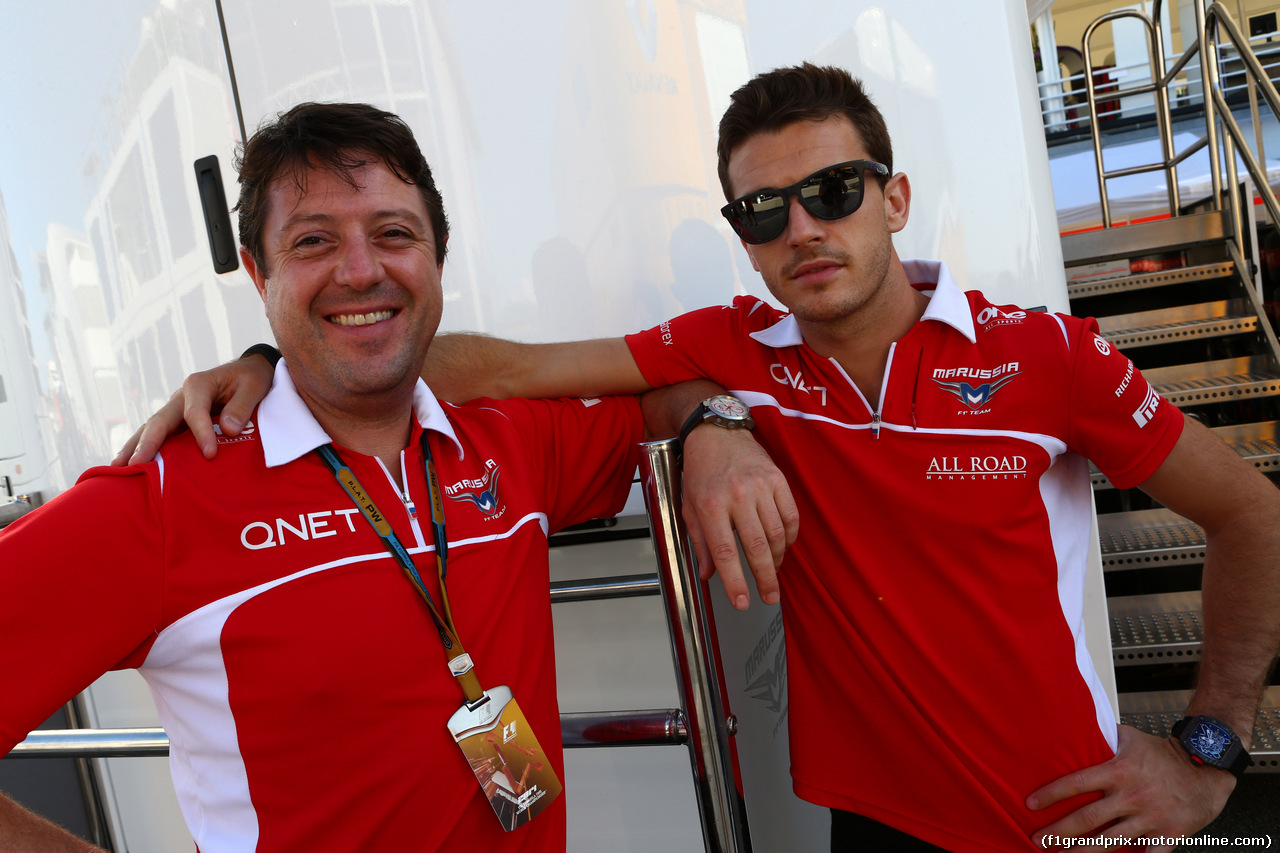 GP BELGIO, 24.07.2014- Jules Bianchi (FRA) Marussia F1 Team MR03