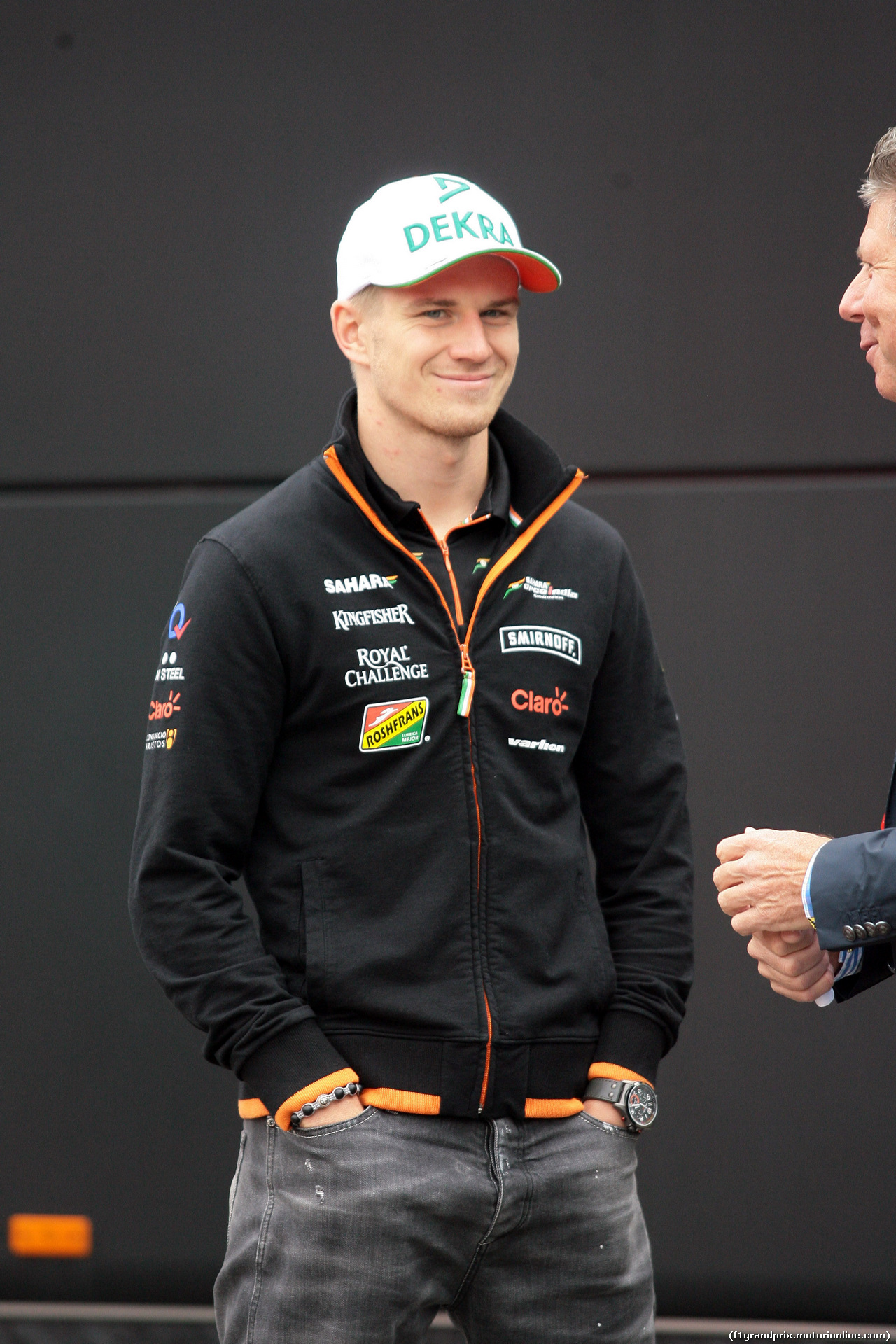 GP BELGIO, Nico Hulkenberg (GER) Sahara Force India F1 VJM07