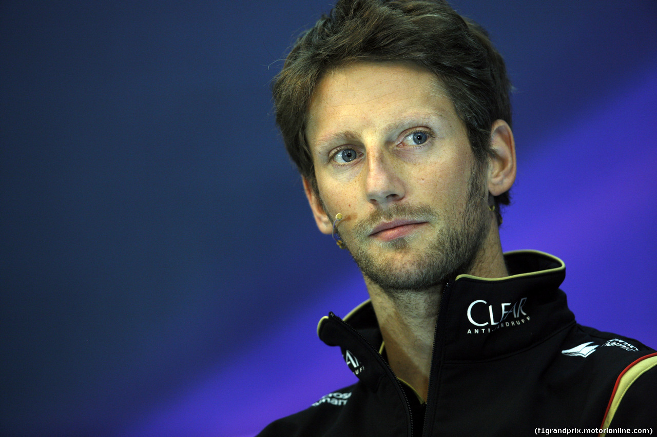 GP BELGIO, Romain Grosjean (FRA) Lotus F1 Team E22