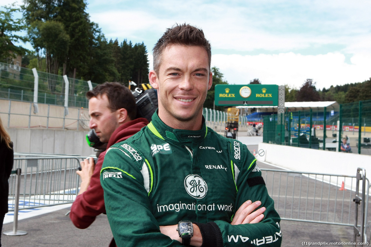 GP BELGIO, Andrè Lotterer (GER) Caterham F1 Team CT-04