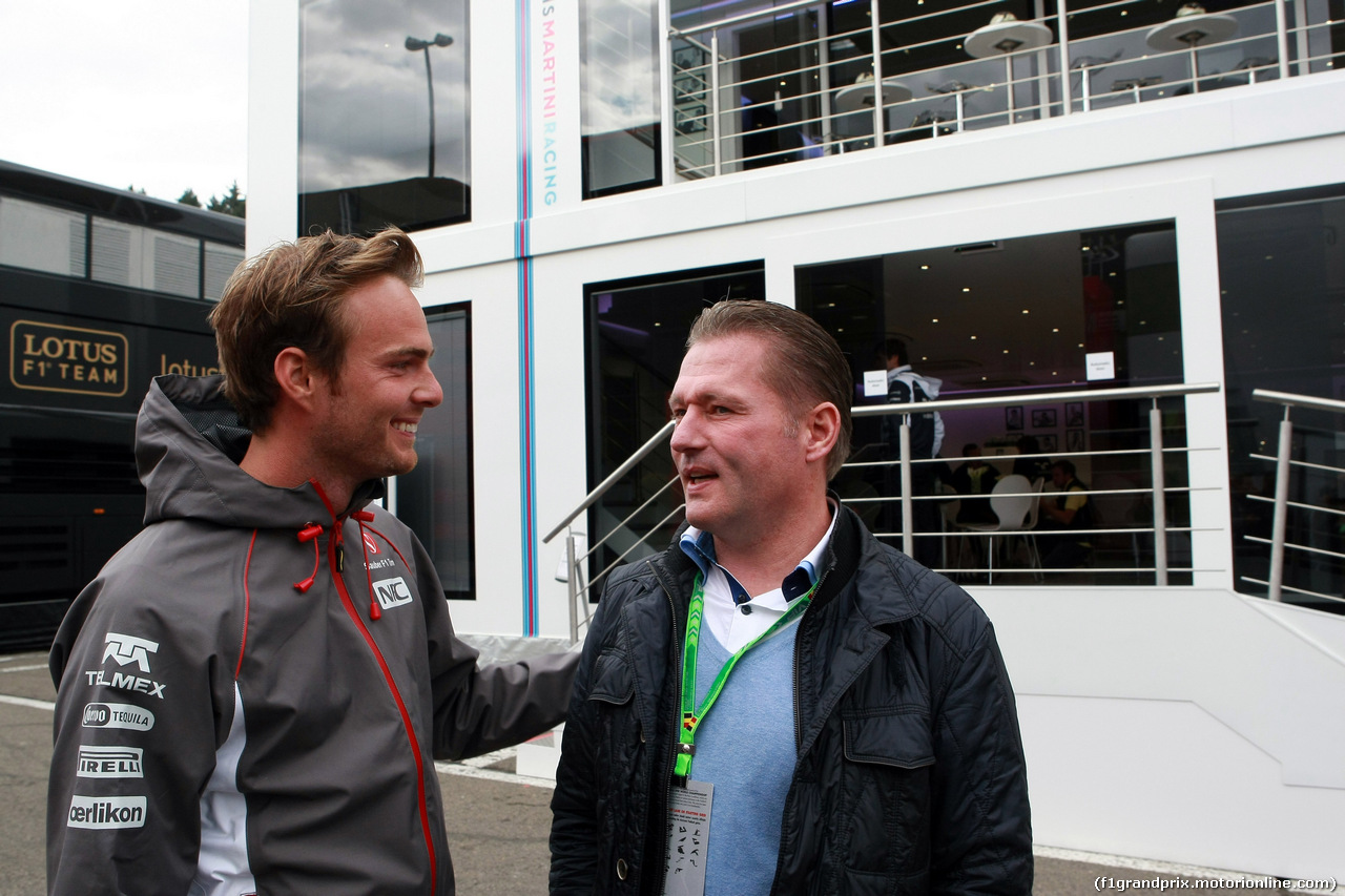 GP BELGIO, Jos Verstappen (NED) former F1 driver e father of Max Verstappen (NED) Scuderia Toro Rosso STR9