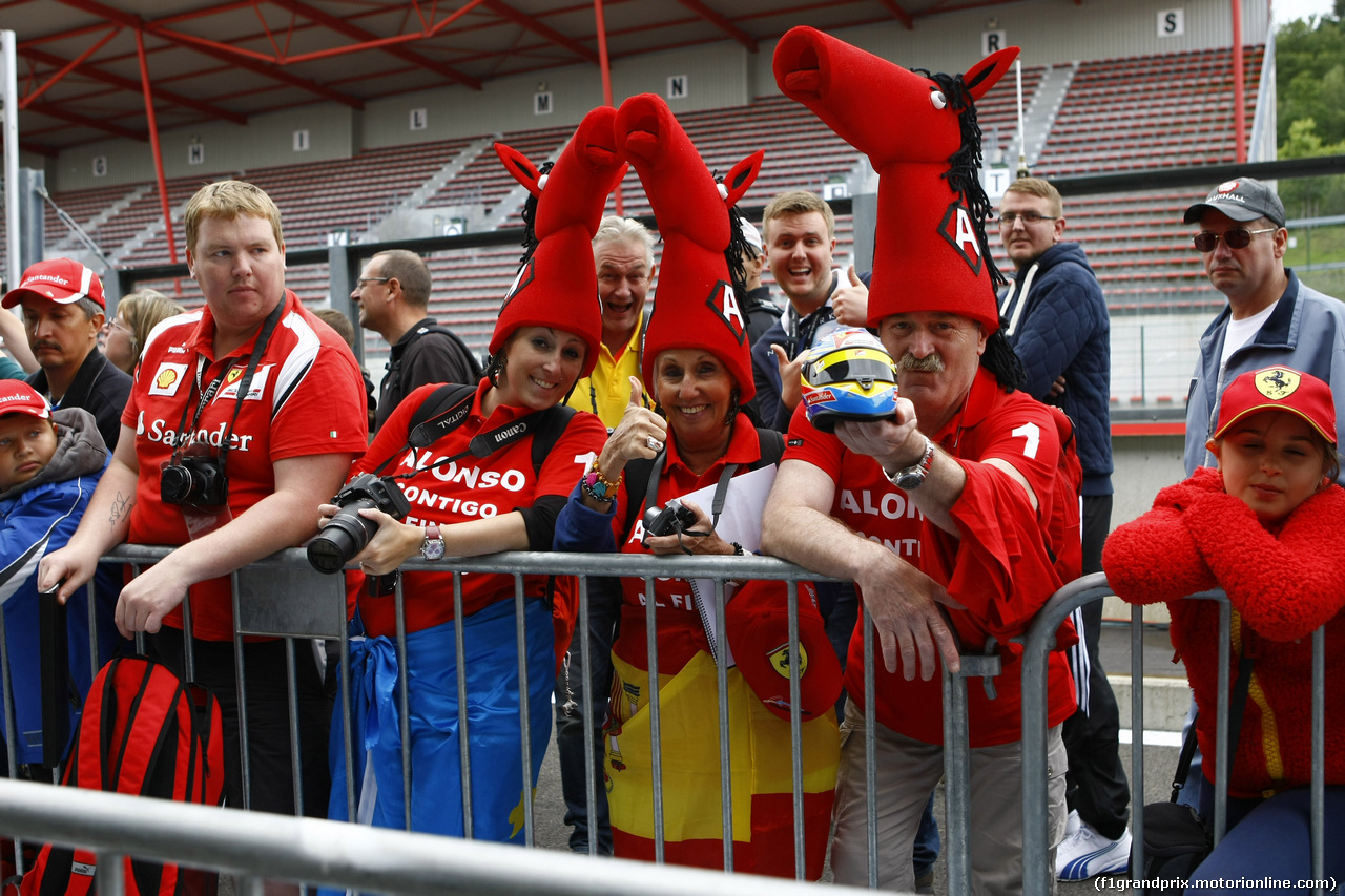 GP BELGIO, Autograph session, Atmosphere