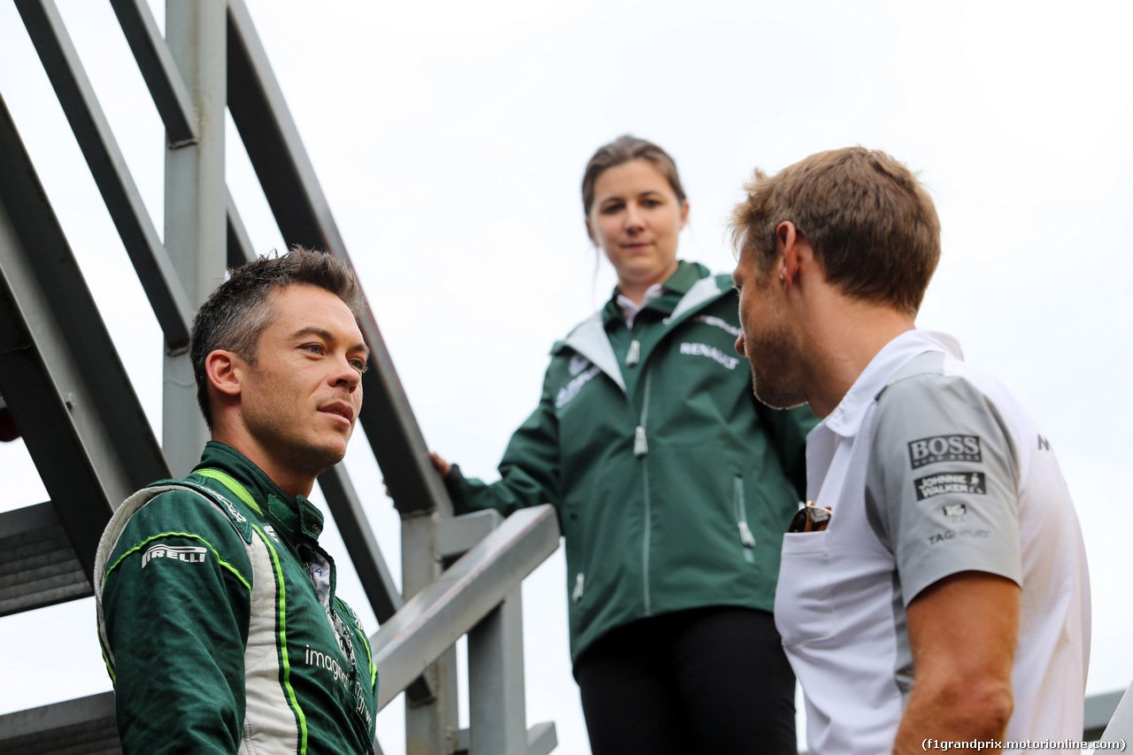 GP BELGIO, Andrè Lotterer (GER) Caterham F1 Team CT-04
