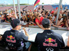 GP BELGIO, 24.07.2014- Autograph session, Sebastian Vettel (GER) Red Bull Racing RB10 e Daniel Ricciardo (AUS) Red Bull Racing RB10