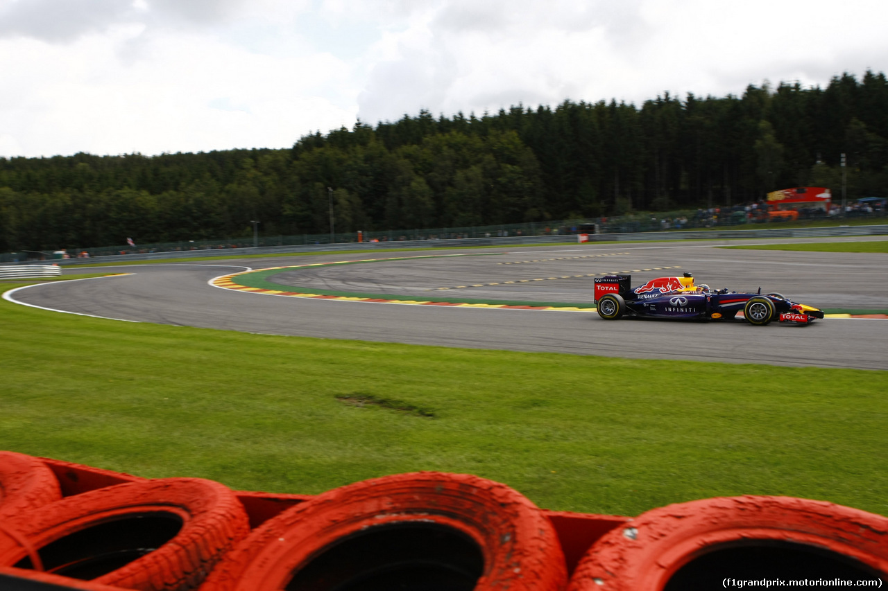 GP BELGIO, 23.08.2014- Prove Libere 3, Daniel Ricciardo (AUS) Red Bull Racing RB10