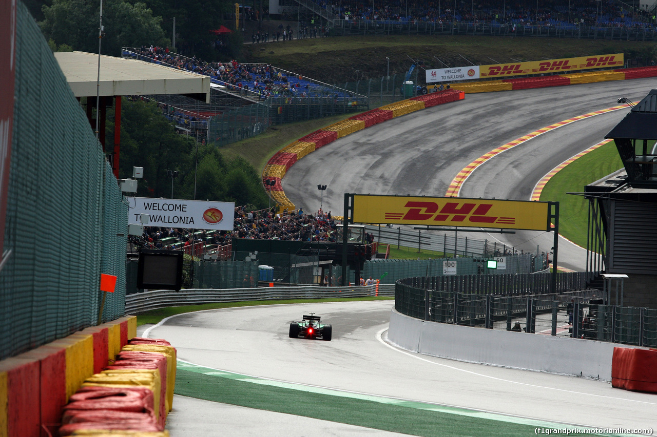 GP BELGIO, 23.08.2014- Prove Libere 3, Marcus Ericsson (SUE) Caterham F1 Team CT-04