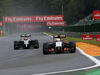GP BELGIO, 23.08.2014- Free Practice 3, Kevin Magnussen (DEN) McLaren Mercedes MP4-29 e Sergio Perez (MEX) Sahara Force India F1 VJM07