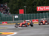 GP BELGIO, 23.08.2014- Free Practice 3, Kimi Raikkonen (FIN) Ferrari F14-T e Fernando Alonso (ESP) Ferrari F14-T