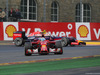 GP BELGIO, 23.08.2014- Free Practice 3, Fernando Alonso (ESP) Ferrari F14-T e Daniel Ricciardo (AUS) Red Bull Racing RB10