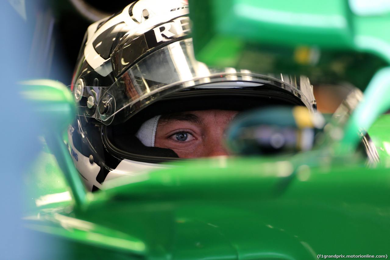 GP BELGIO, 22.08.2014- Prove Libere 1, Andre Lotterer (GER), Caterham F1 Team