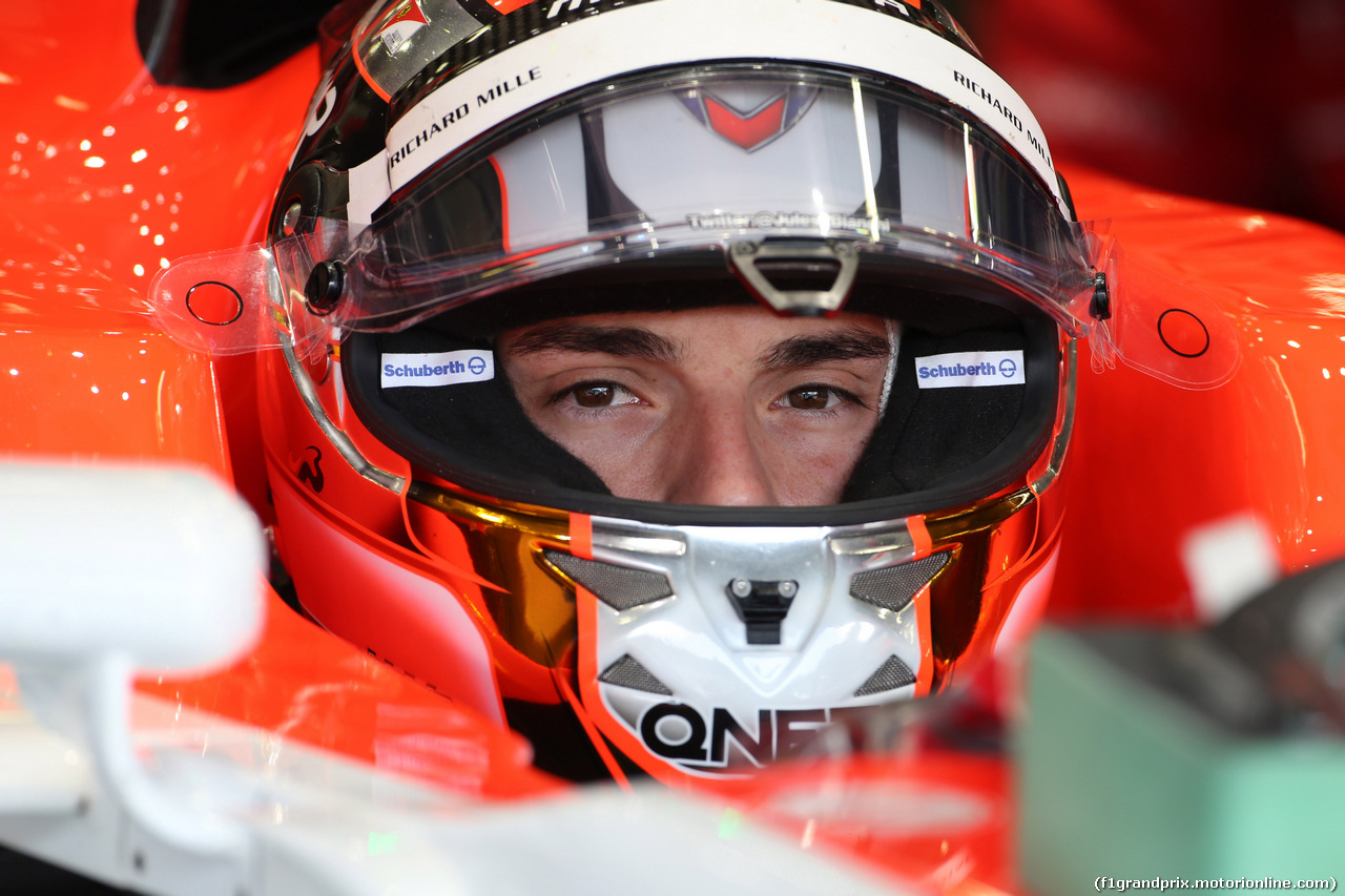 GP BELGIO, 22.08.2014- Prove Libere 1, Jules Bianchi (FRA) Marussia F1 Team MR03