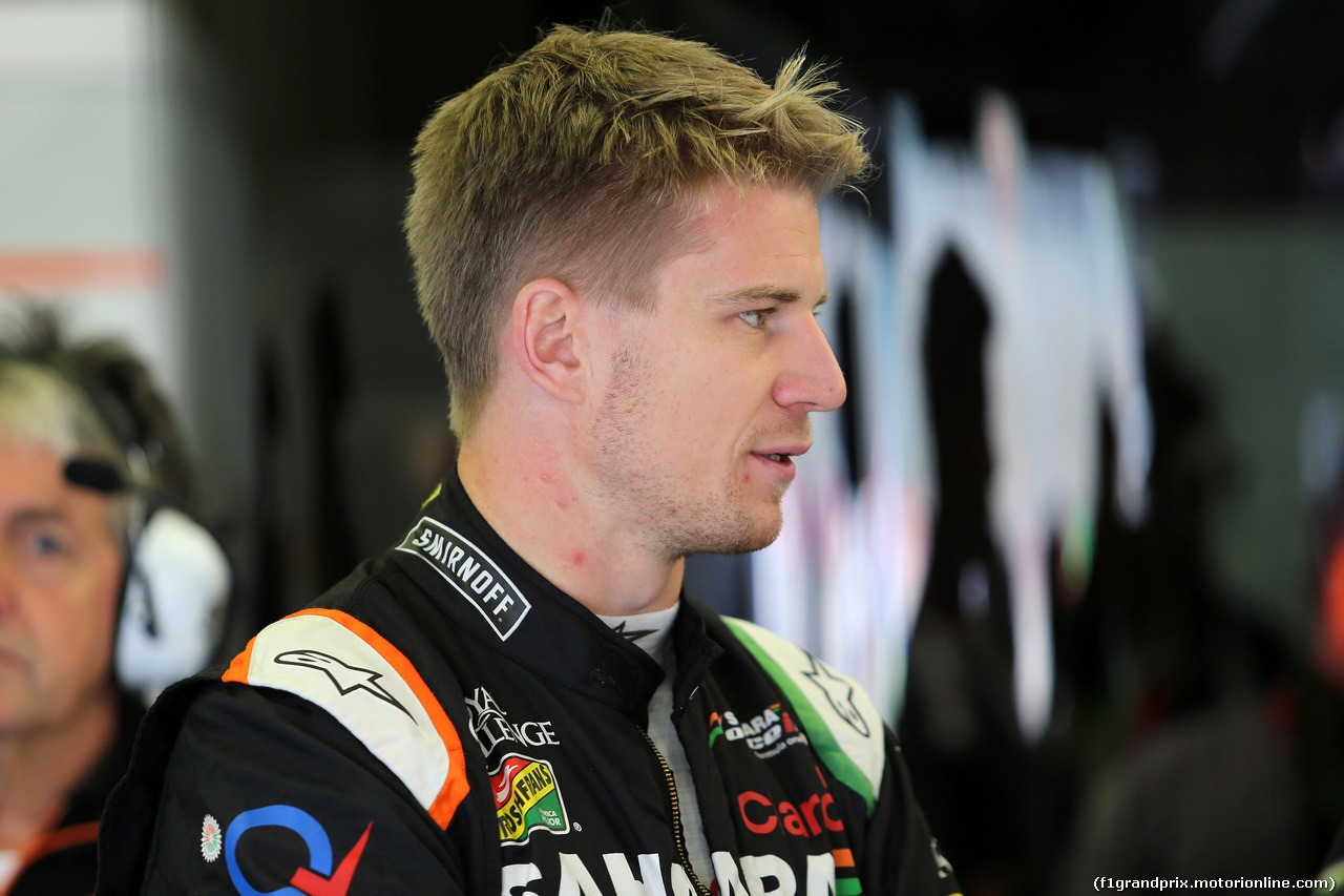 GP BELGIO, 22.08.2014- Prove Libere 1, Nico Hulkenberg (GER) Sahara Force India F1 VJM07