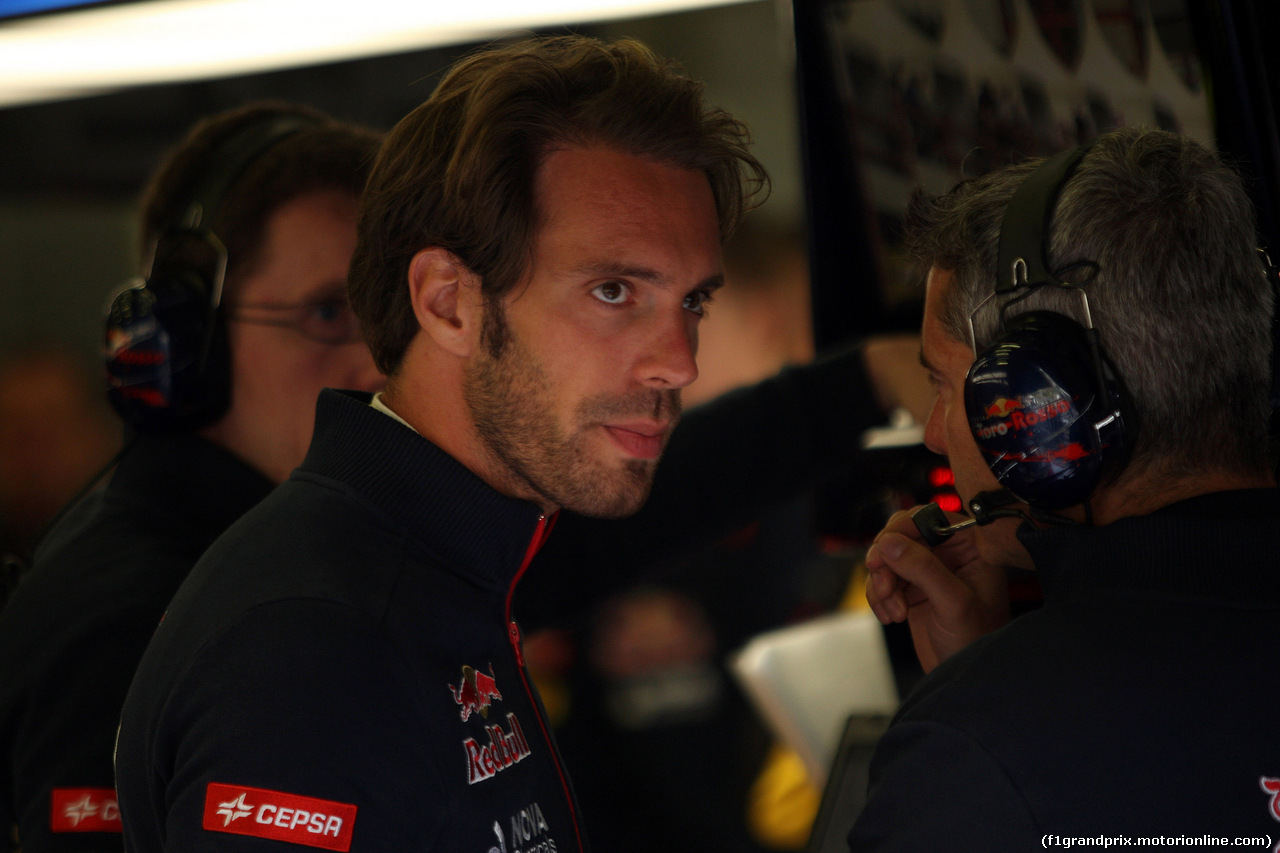 GP BELGIO, 22.08.2014- Prove Libere 1, Jean-Eric Vergne (FRA) Scuderia Toro Rosso STR9