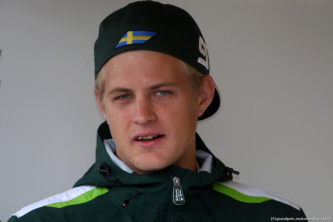 GP BELGIO, 22.08.2014- Prove Libere 1, Marcus Ericsson (SUE) Caterham F1 Team CT-04